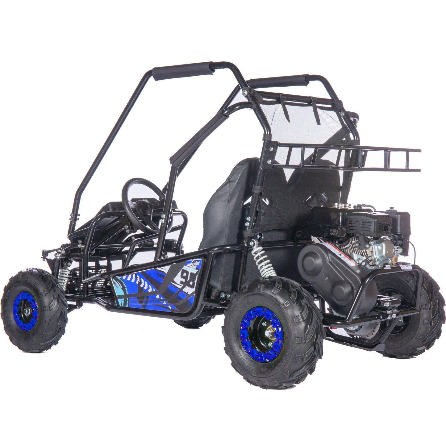 MotoTec Mud Monster XL 212cc 2 Seat Go Kart Full Suspension - Wheels of America