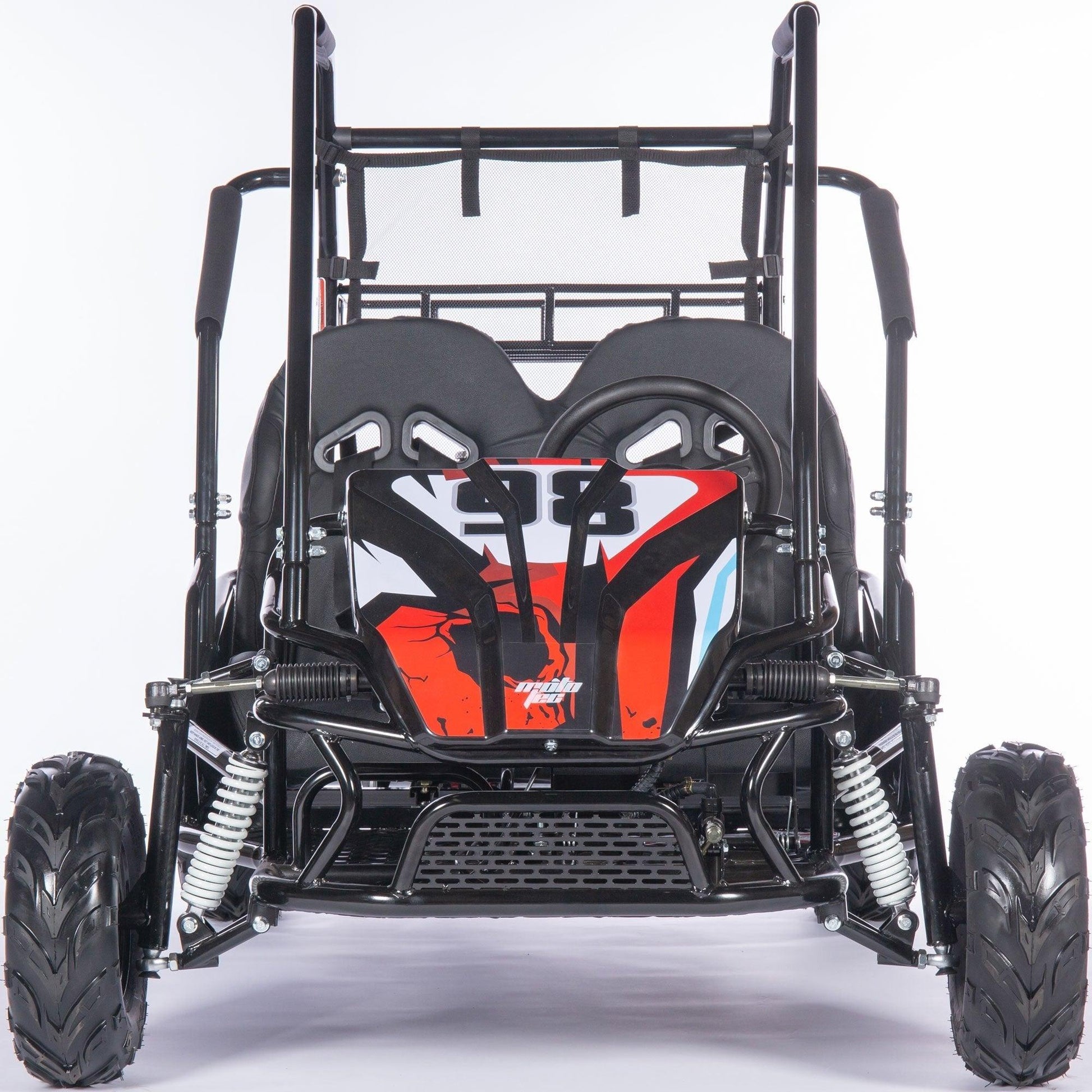 MotoTec Mud Monster XL 212cc 2 Seat Go Kart Full Suspension - Wheels of America