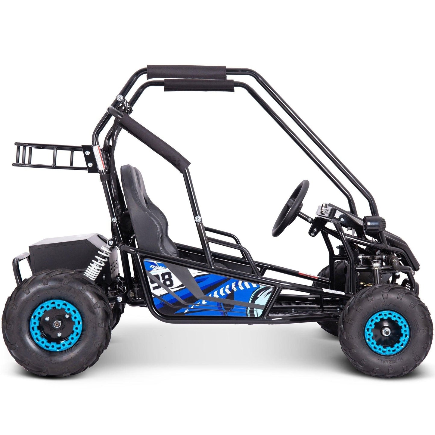 MotoTec Mud Monster XL 60v 2000w Electric Go Kart Full Suspension - Wheels of America