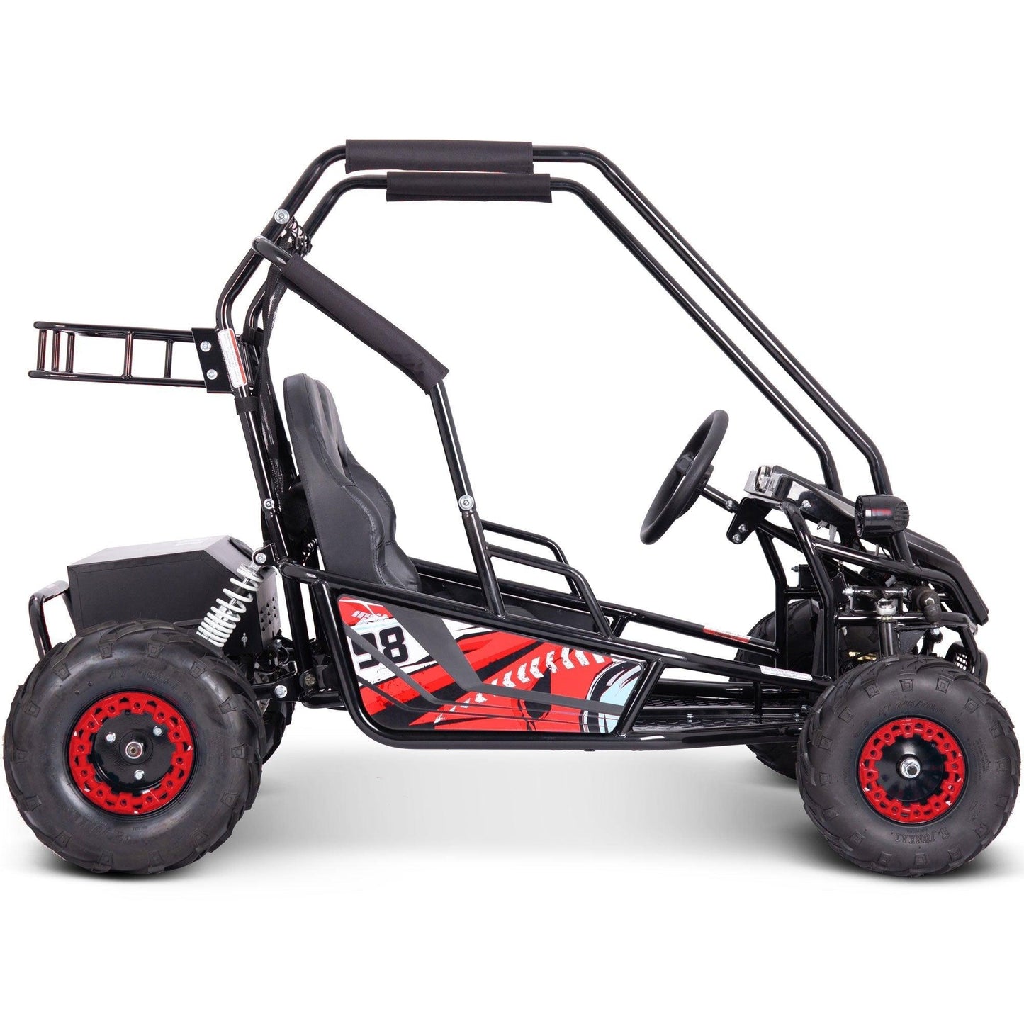 MotoTec Mud Monster XL 60v 2000w Electric Go Kart Full Suspension - Wheels of America