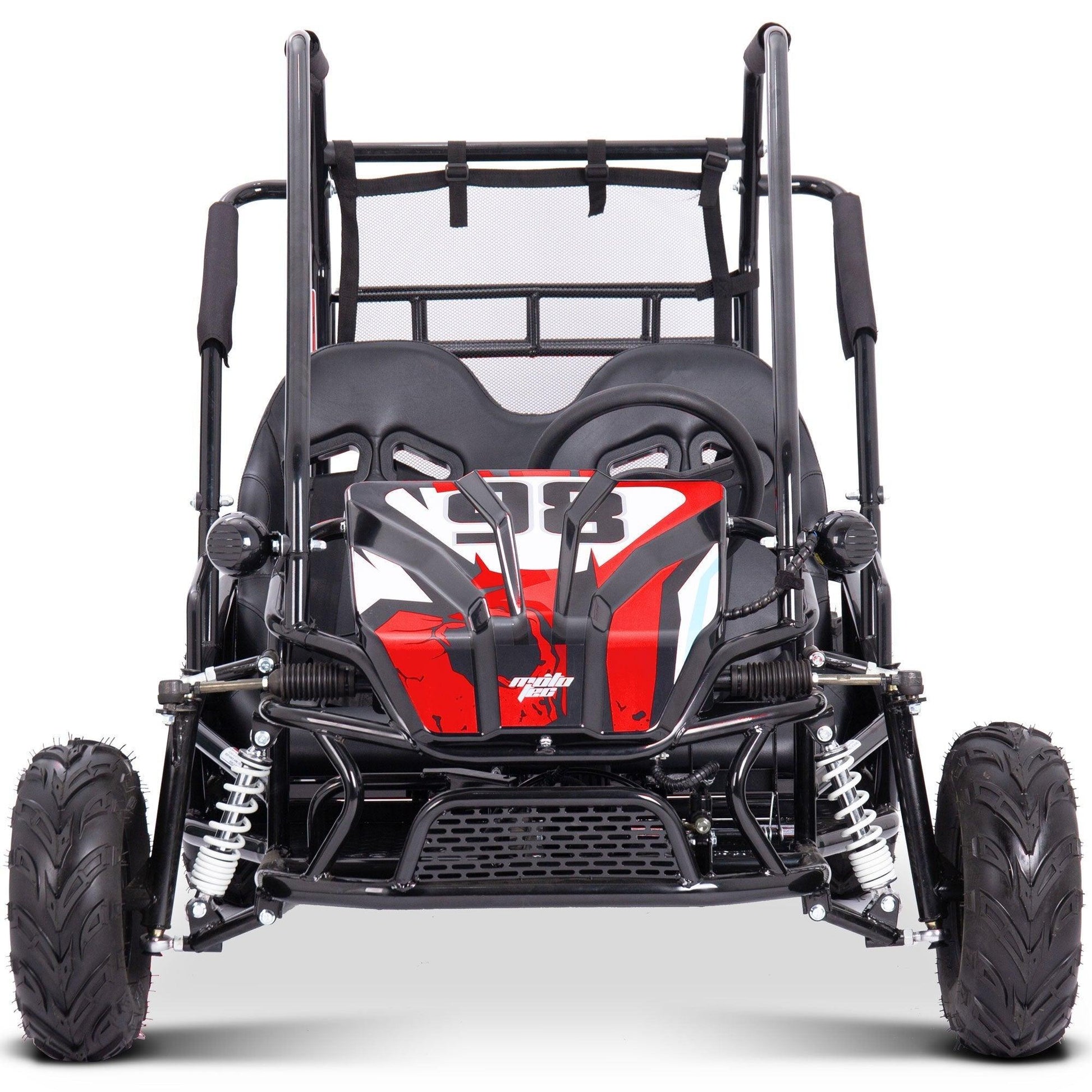 MotoTec Mud Monster XL 60v 2000w Electric Go Kart Full Suspension - Wheels of America