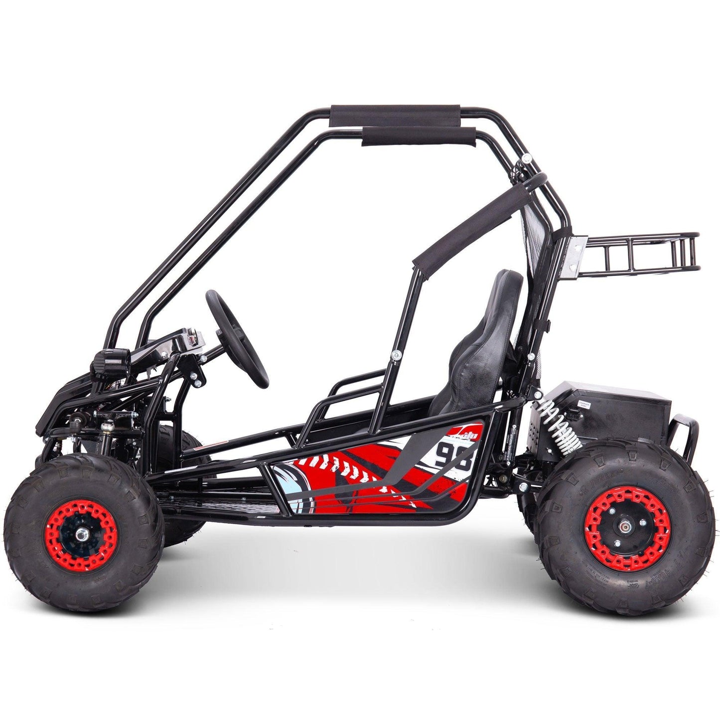 MotoTec Mud Monster XL 60v 2000w Electric Go Kart Full Suspension - Wheels of America