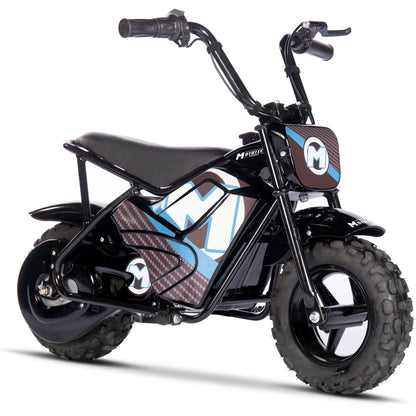 MotoTec 24v 250w Electric Powered Mini Bike Black - Wheels of America