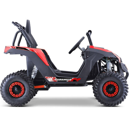 MotoTec Raider Kids UTV 48v 1200w Full Suspension - Wheels of America