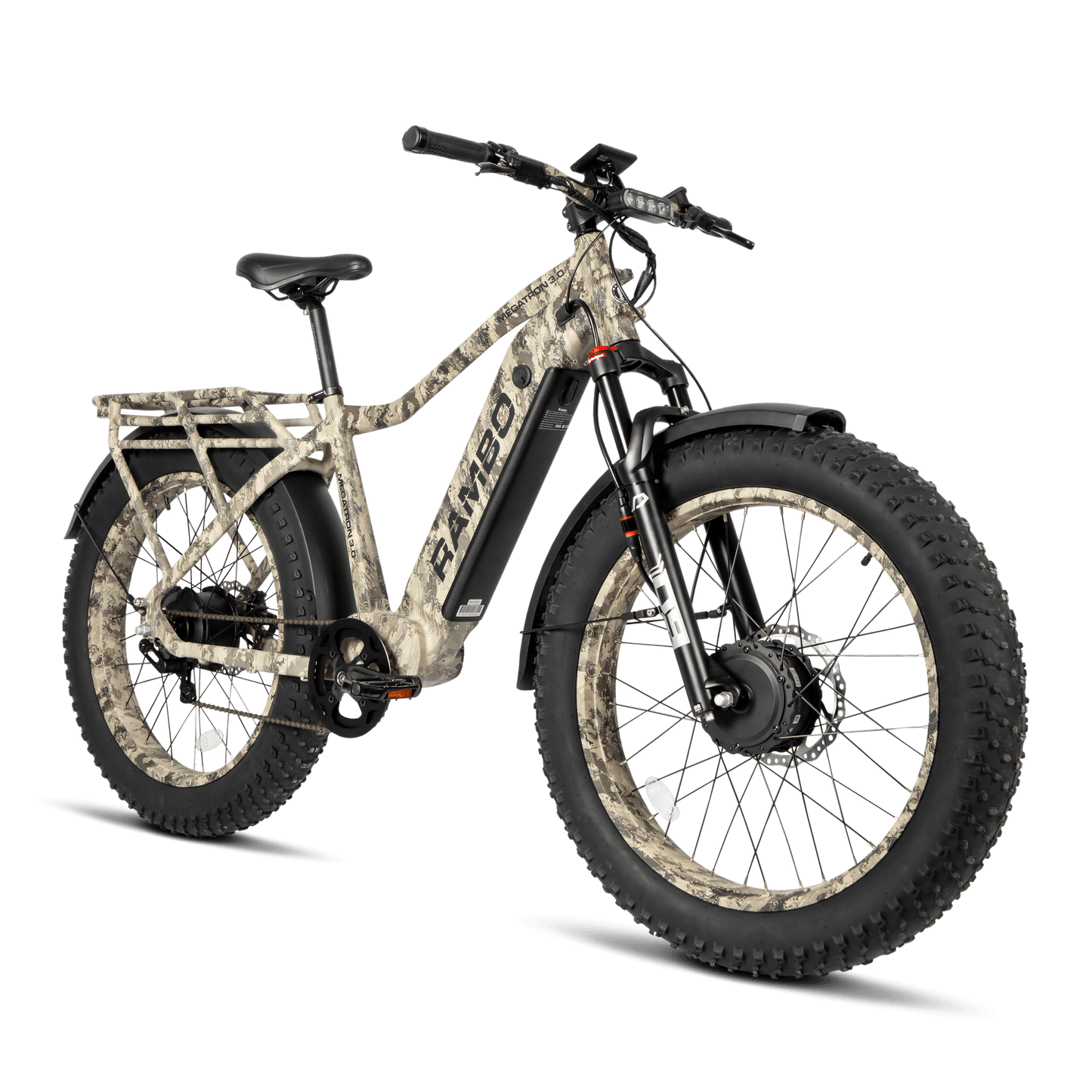 Rambo Megatron 3.0 All-Wheel Drive Electric Bike - Wheels of America