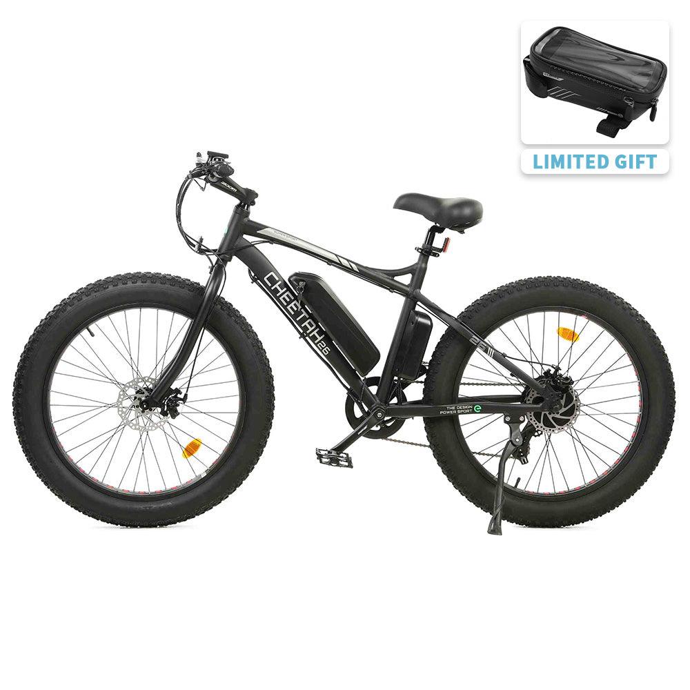 Ecotric 26" Fat Tire Electric Bike | 500W Motor | 36V 12.5Ah Battery | All-Terrain - Wheels of America