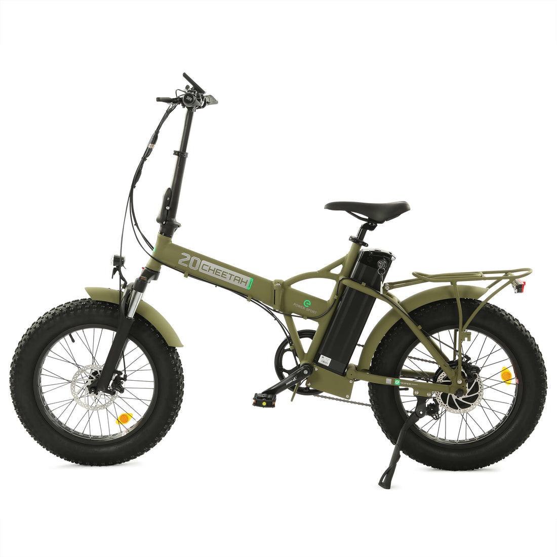 Ecotric 48V Fat Tire Folding Electric Bike | 500W Motor | Portable & All-Terrain - Wheels of America