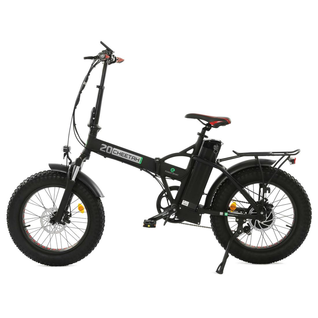 Ecotric 48V Fat Tire Folding Electric Bike | 500W Motor | Portable & All-Terrain - Wheels of America