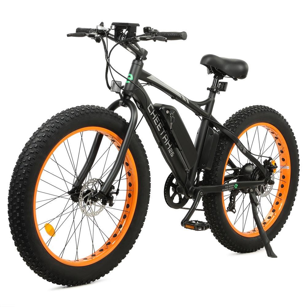 Ecotric 26" Fat Tire Electric Bike | 500W Motor | 36V 12.5Ah Battery | All-Terrain - Wheels of America