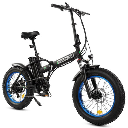 Ecotric 48V Fat Tire Folding Electric Bike | 500W Motor | Portable & All-Terrain - Wheels of America