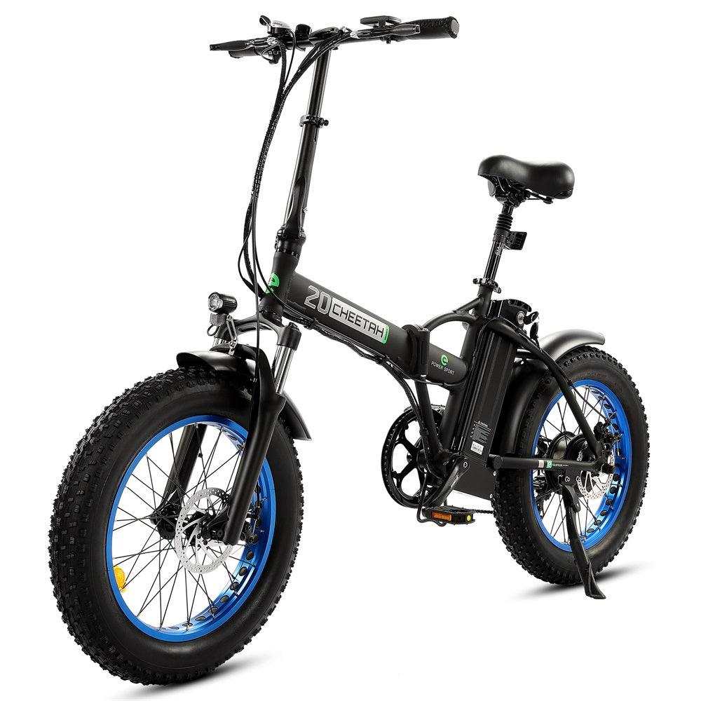 Ecotric 48V Fat Tire Folding Electric Bike | 500W Motor | Portable & All-Terrain - Wheels of America