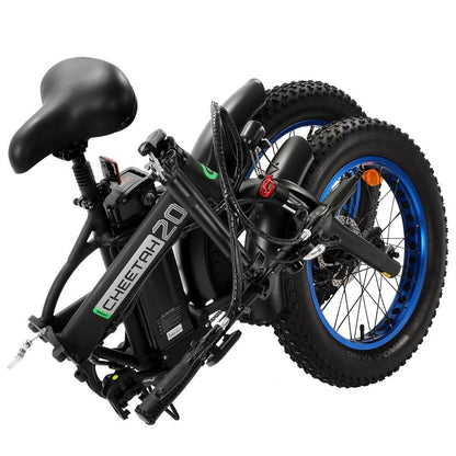 Ecotric 48V Fat Tire Folding Electric Bike | 500W Motor | Portable & All-Terrain - Wheels of America