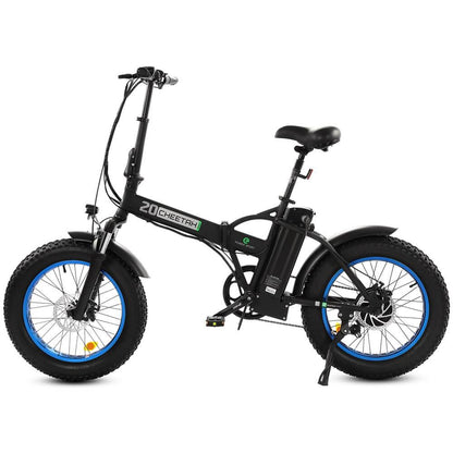 Ecotric 48V Fat Tire Folding Electric Bike | 500W Motor | Portable & All-Terrain - Wheels of America