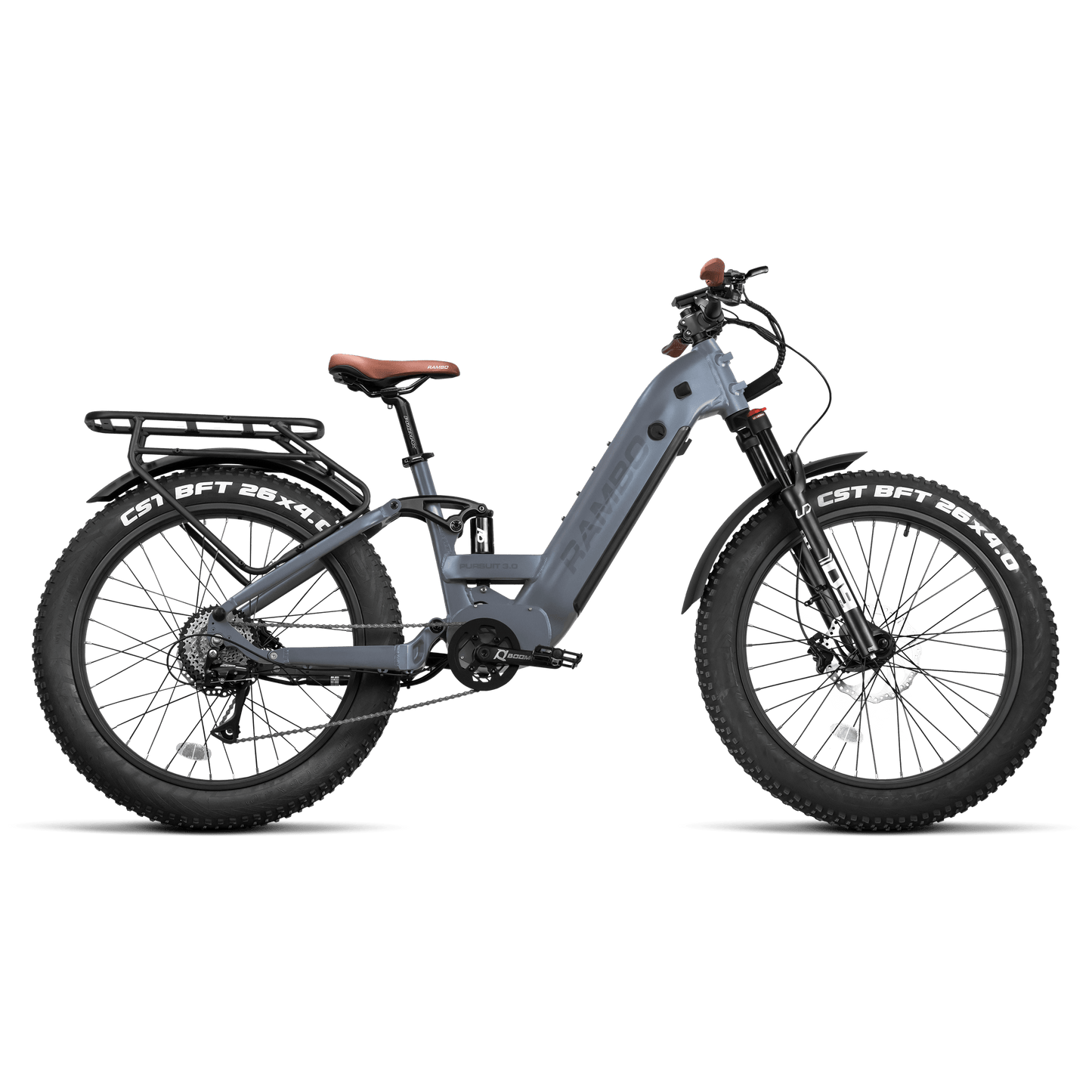 Rambo Pursuit FS 3.0 Step-Thru Electric Bike - Wheels of America