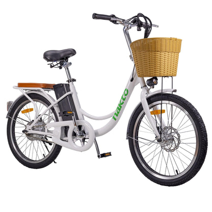 NAKTO Elegance 22" Cruiser Electric Bike - Wheels of America