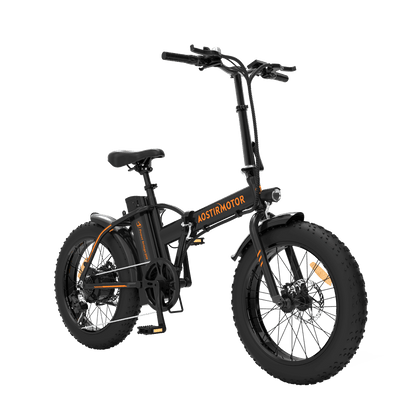 Aostirmotor Fat Tire Folding Electric Bike A20 - Wheels of America