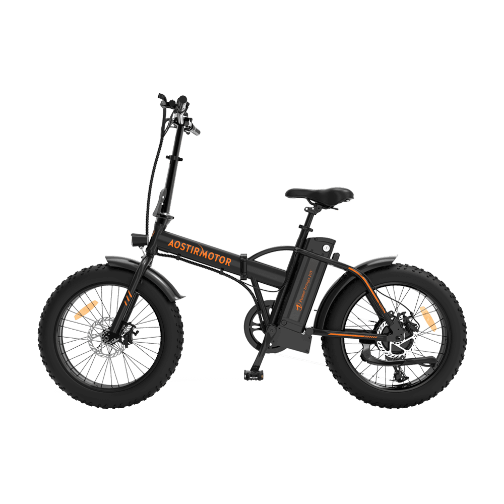 Aostirmotor Fat Tire Folding Electric Bike A20 - Wheels of America