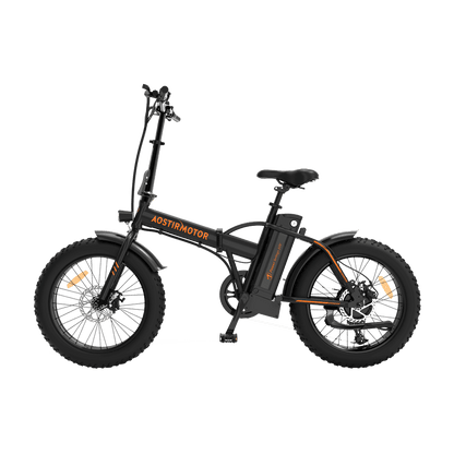 Aostirmotor Fat Tire Folding Electric Bike A20 - Wheels of America