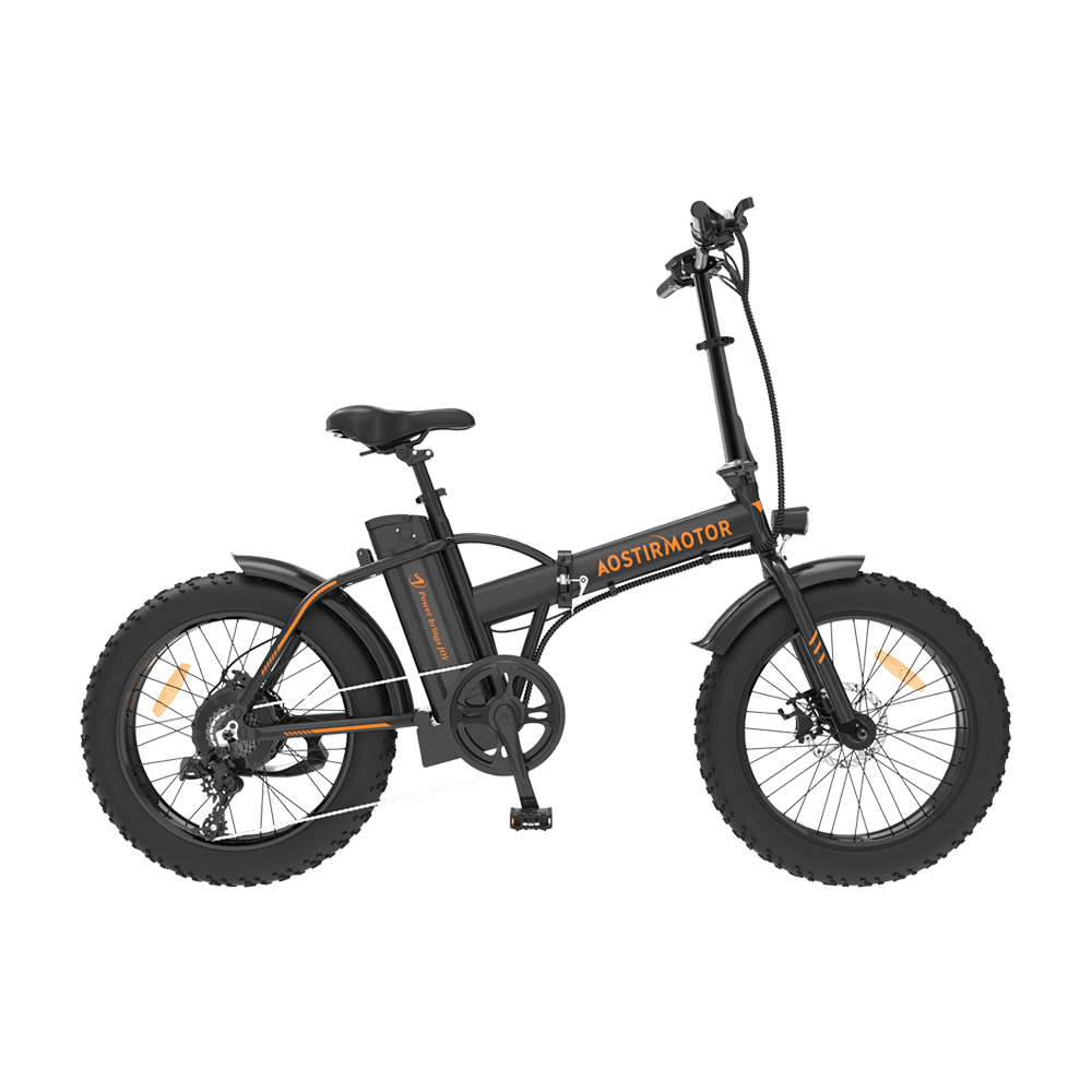 Aostirmotor Fat Tire Folding Electric Bike A20 - Wheels of America