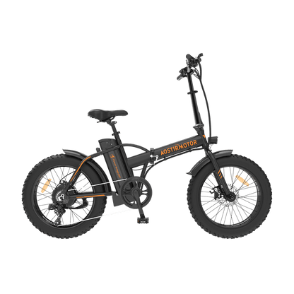 Aostirmotor Fat Tire Folding Electric Bike A20 - Wheels of America