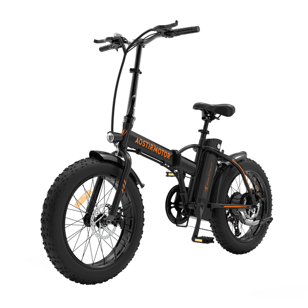 Aostirmotor Fat Tire Folding Electric Bike A20 - Wheels of America