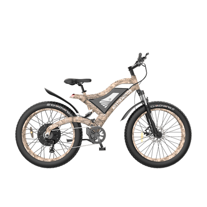 Aostirmotor Snakeskin Grain 1500W Mountain E-Bike S18 - Wheels of America