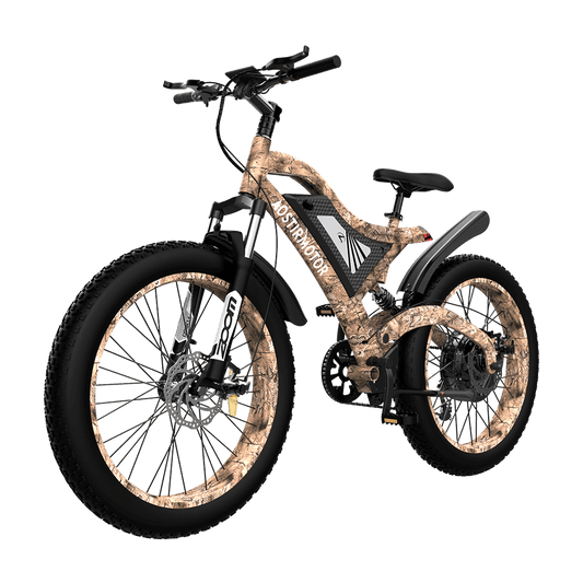 Aostirmotor Snakeskin Grain 1500W Mountain E-Bike S18 - Wheels of America