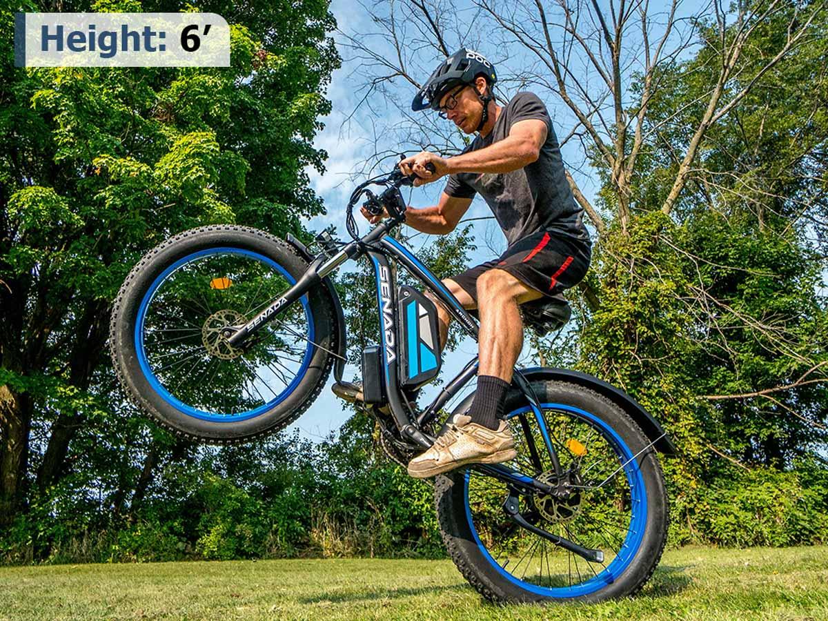 Senada ARCHON PLUS Fat Tire Off-Road E-Bike | 1000W Motor, 78-Mile Range - Wheels of America