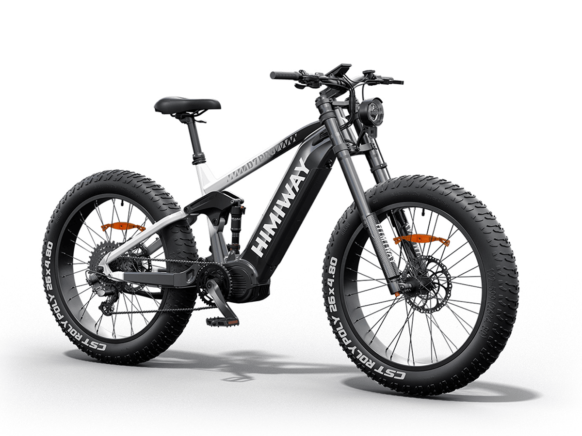 Himiway D7 Pro (Cobra Pro Upgraded) | Softail Electric Mountain Bike - Wheels of America