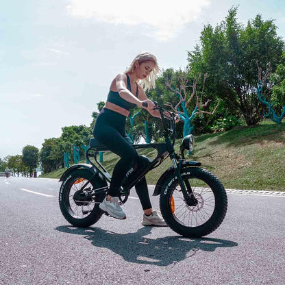 Freego DK200 Off Road Mountain Electric Bike 20'' Fat tires 20Ah Lithium Battery - Wheels of America