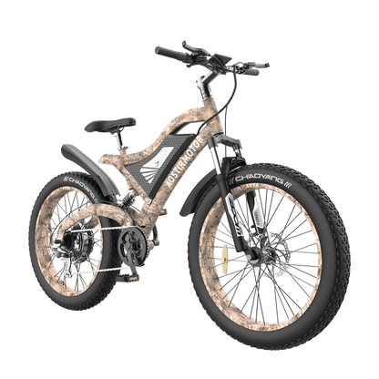 Aostirmotor Snakeskin Grain 1500W Mountain E-Bike S18 - Wheels of America