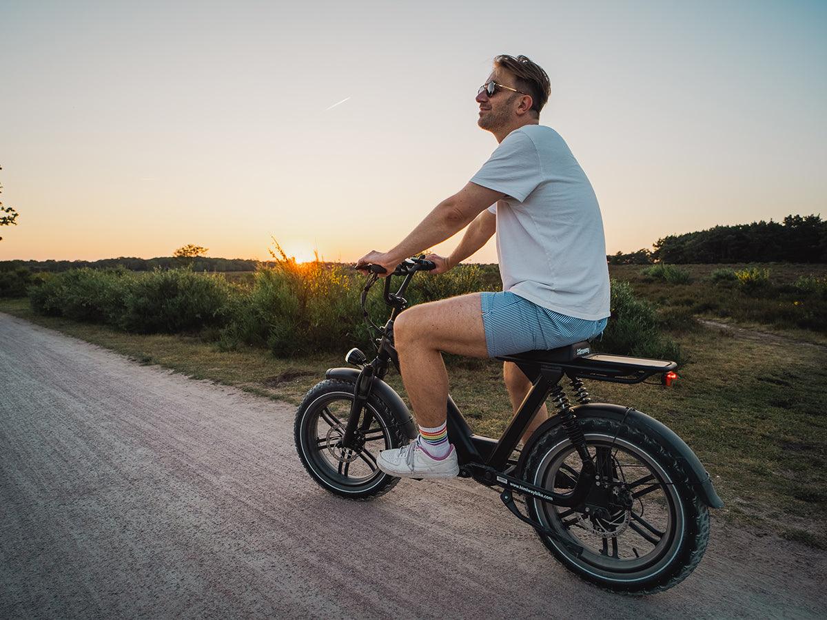 Himiway Escape Pro | Long Range Moped-Style Electric Bike - Wheels of America