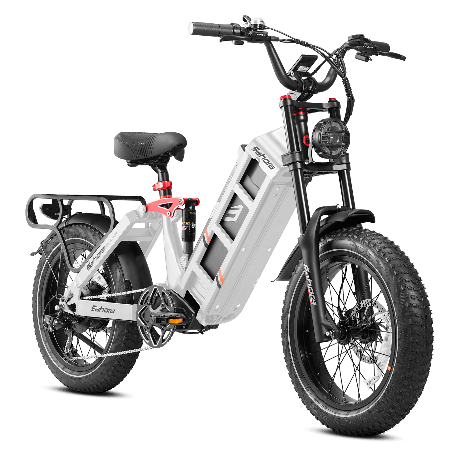 Eahora Juliet II Electric Bike | 52V 60Ah Battery | 34 MPH | All-Terrain Suspension - Wheels of America