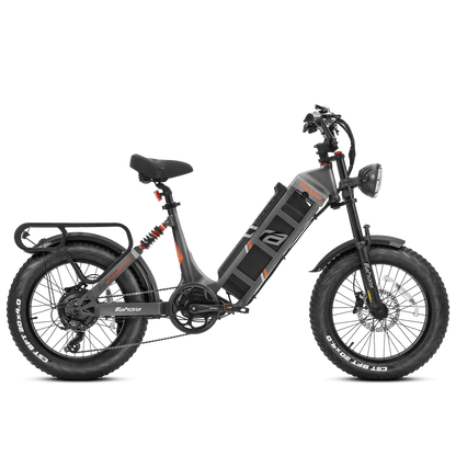 Eahora Juliet 1000W Long-Range Step-Thru Electric Bike | 48V 60Ah Battery | Dual Suspension - Wheels of America