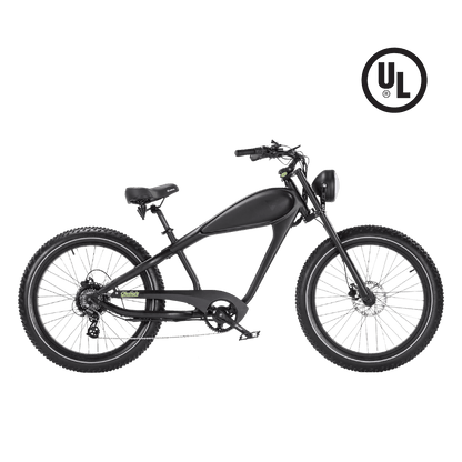 Revi Bikes Cheetah Plus - Café Racer Vintage Electric Bike - Wheels of America