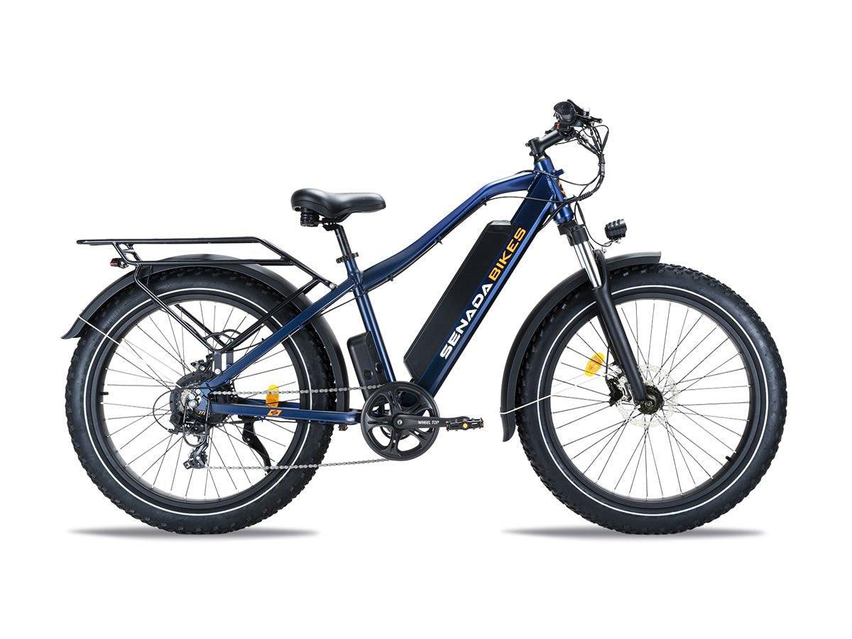 Senada SABER PLUS 1000W Electric Bike | All-Terrain, Hydraulic Brakes, 80 Miles Range - Wheels of America