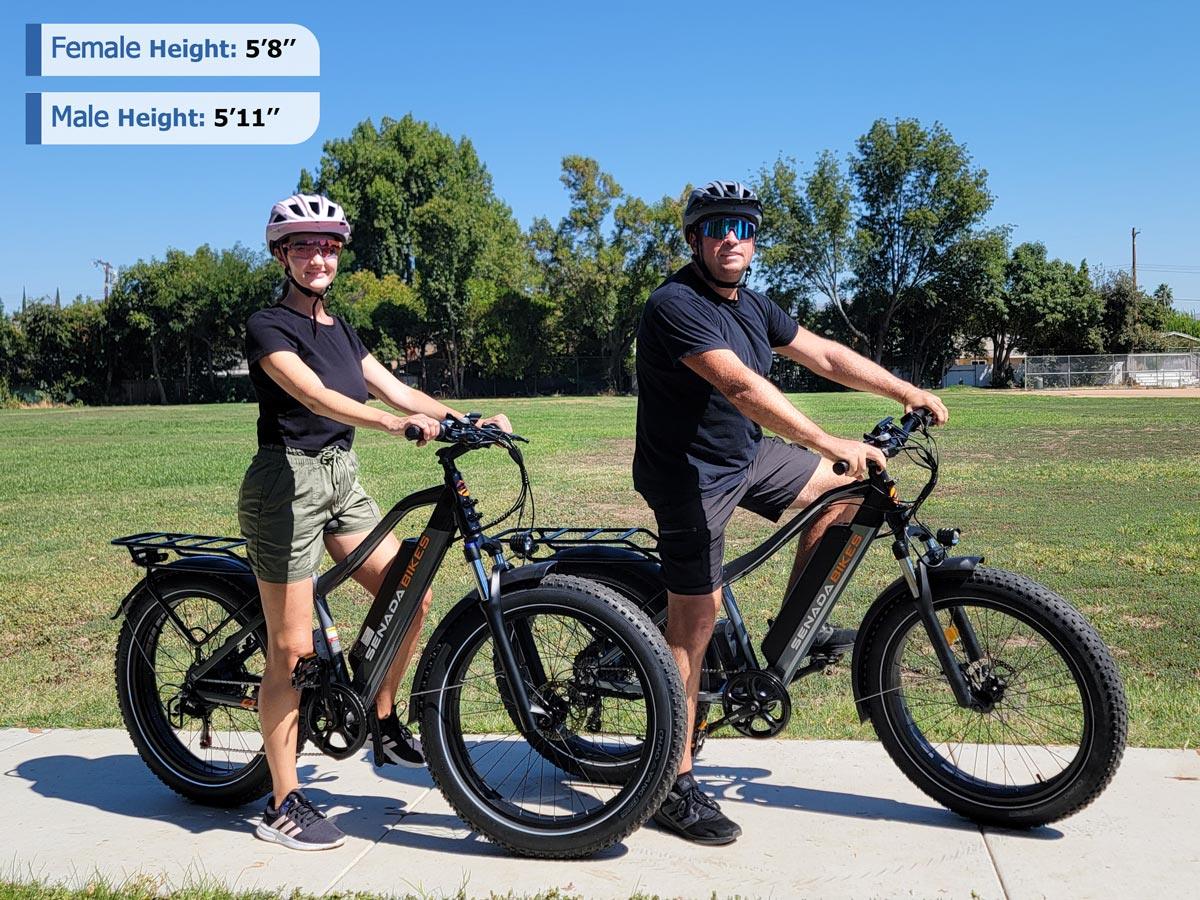 Senada SABER PLUS 1000W Electric Bike | All-Terrain, Hydraulic Brakes, 80 Miles Range - Wheels of America