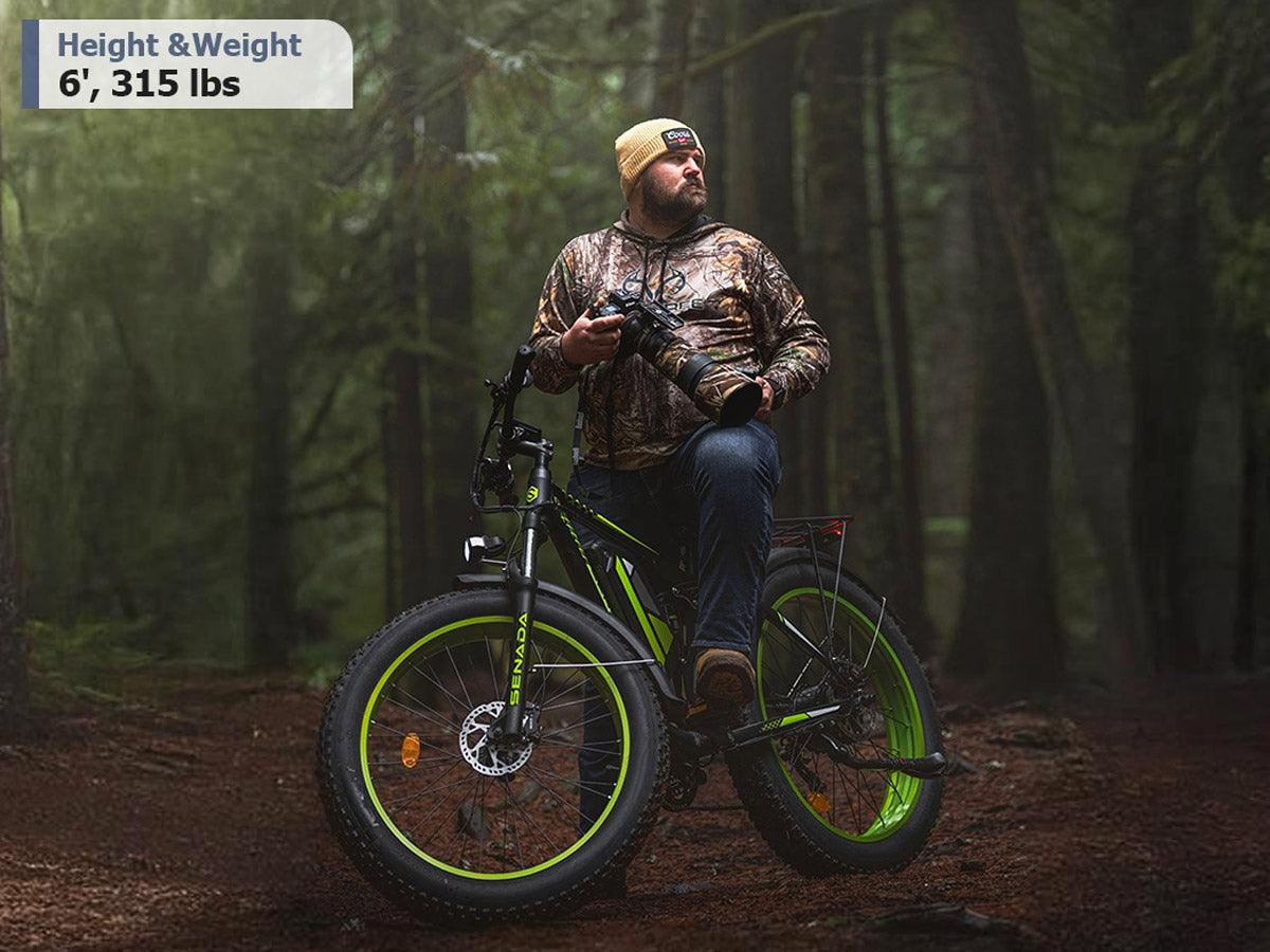 Senada VIPER PLUS Fat Tire Electric Bike | 1000W Motor & 78 Miles Range - Wheels of America